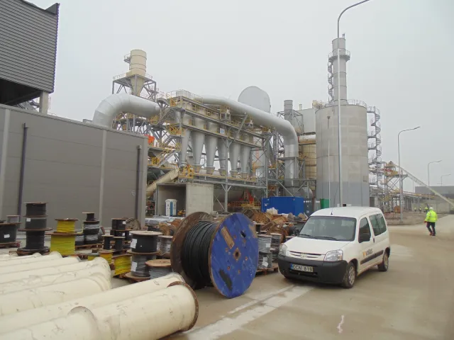 Stahlbau für das Referenzprojekt Air Liquide Enakievo